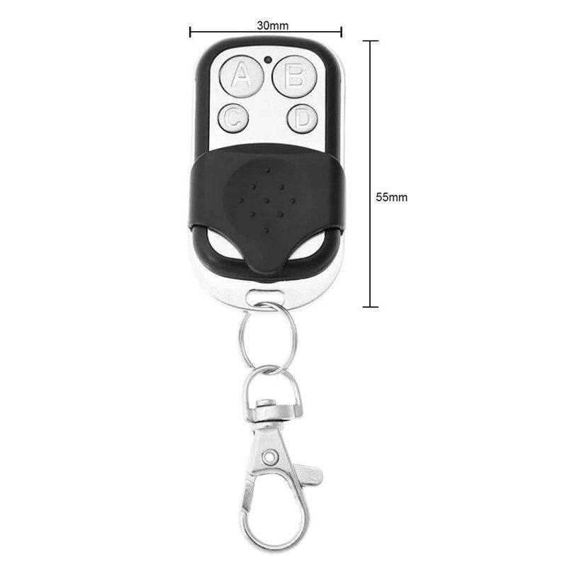 5/10pcs 433MHz Smart Copy Duplicator Remote Control 4 Button