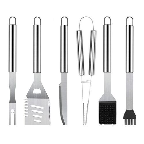 Ready Stock Stainless Steel Barbecue Tool Set Camping Barbec