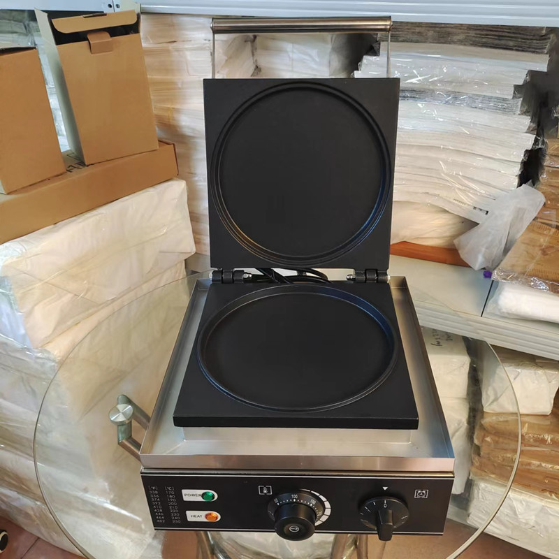 大圆饼机华夫饼炉披萨仔薄饼机多功能面加热煎烤肉炉商用烤饼机