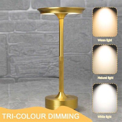 LED Cordless Desk Lamp Touch Control and Chargeable