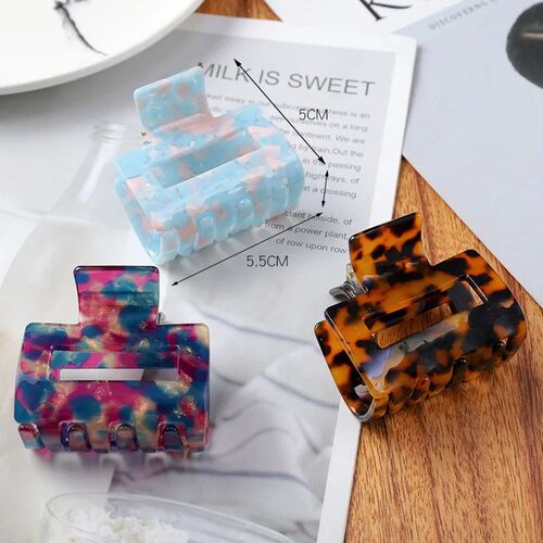 Vintage Crab Hair Clip Women Hair Clip Simple Geometry Aceta