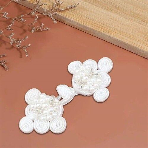 1 Pair Elegant Buckle Disc Buttons for DIY Clothing Making