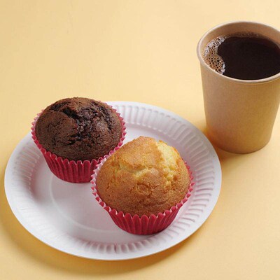 100Pcs Muffin Cupcake Paper Cups Cake Box Cupcake Liner Case