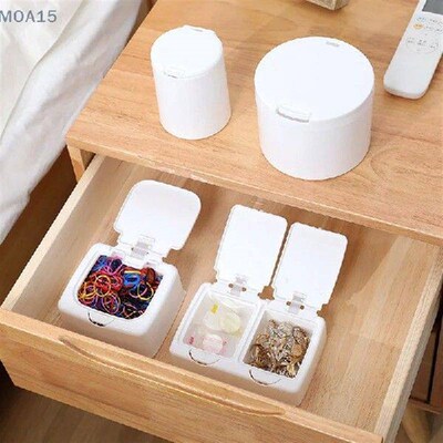 INS White Storage Box Pop-up Desk Organizer Box Kpop Idol