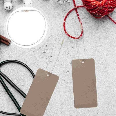 200 Pcs Tag Rope Clothes Tags Label Price Craft Showing