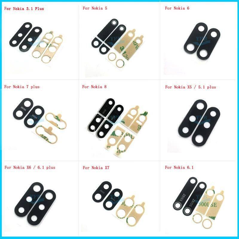 Rear Back a Glass Lens ver For Nokia 5 5.3 5.4 6 7 8 X5 X6 X