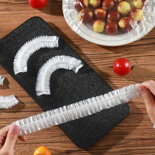 Disposable Food ver Elastic Plastic Wrap Food Grade Food Lid