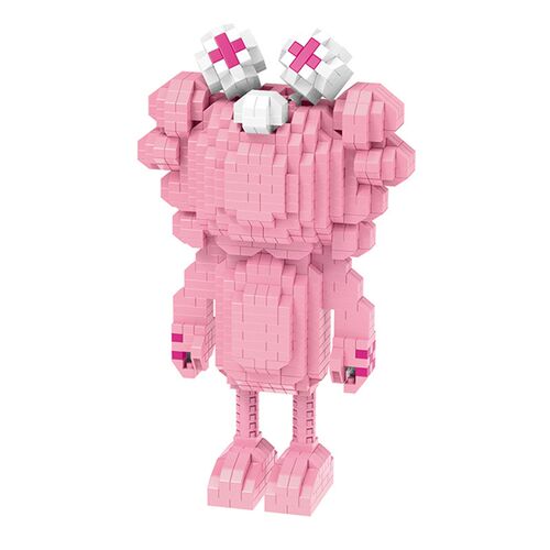 14cm High Cute Cartoon Bear Brick Assemble 1000pcs+ Model Di