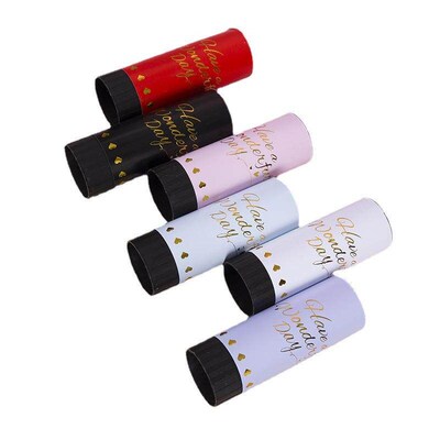 Internet-famous mini handheld confetti poppers for weddings,