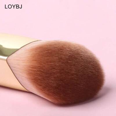 LOYBJ 1/2Pcs Foundation Makeup Brush Oblique Head Liquid