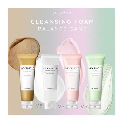 Centella Asiatica Deep Cleansing Foam,Facial Cleanser, Oil