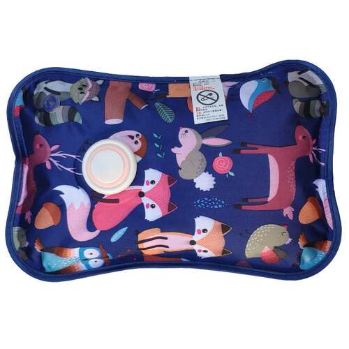 Water injection silk cloth electric hot water bag smooth sur