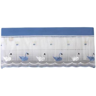 Air conditioner dust cover, full-enclosure wall-mounted unit