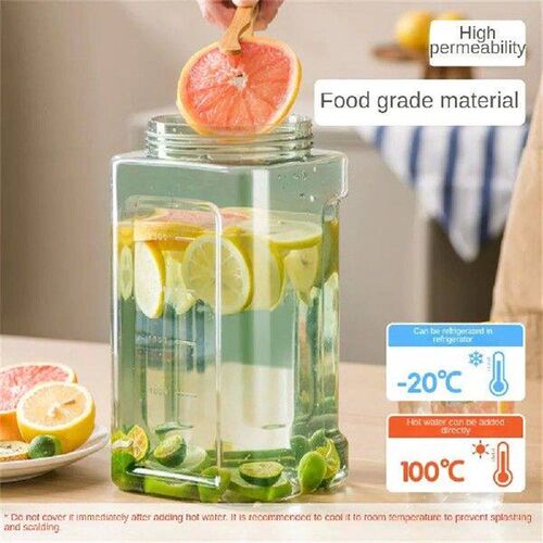 Drinking Bottle Storage Tank Can Carry Drink 3.5l Seal