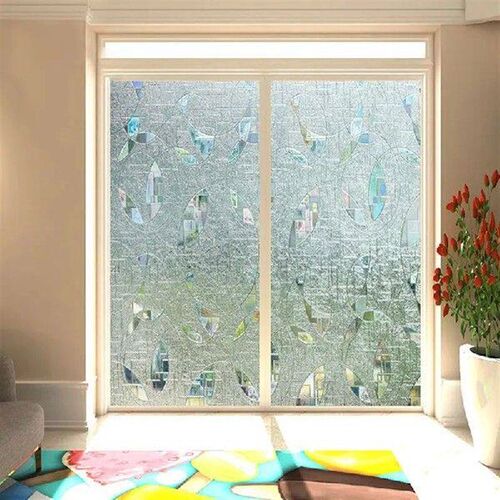 1PC PVC Rainbow Prism Window Sticker Window Privacy Film
