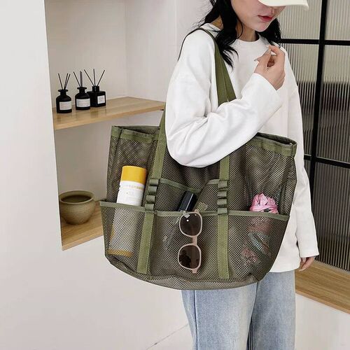Large Capacity  Beach bag Veratile Commuting Shopping Should