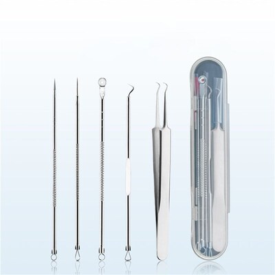 8PCS/5/4PC Blackhead Pimple Cleaning Needles Acne Remover To