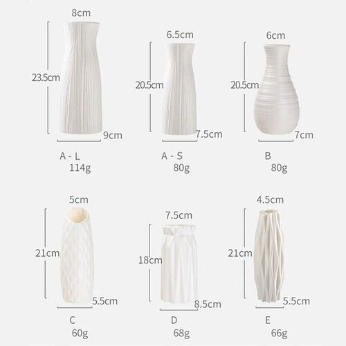 Home Simple Plastic Vase Nordic Small Fresh Flower Pot Stora