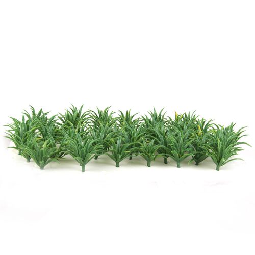 50 Model Green Shrubs Bush Railway Wargame Park ama Scenery