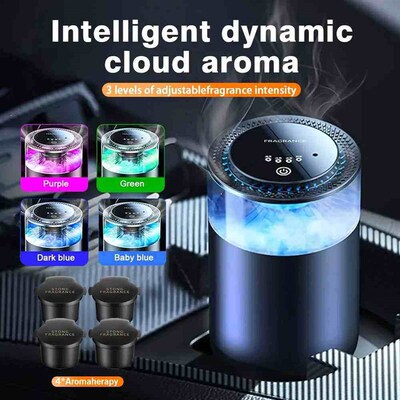 Smart Car Fragrance Diffuser Rechargeable Air Diffuser Auto