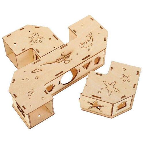 Baby Toys Hamster Tunnel Small Pet Playing House Animals