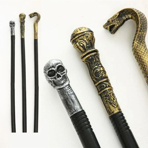 Halloween Cobras Wands Egyptian Staff Scepter Detachable Vin