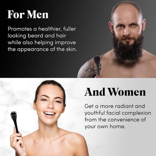 Derma Roller for Skin,Beard & Hair  0.2mm/0.25mm/0.3mm nee