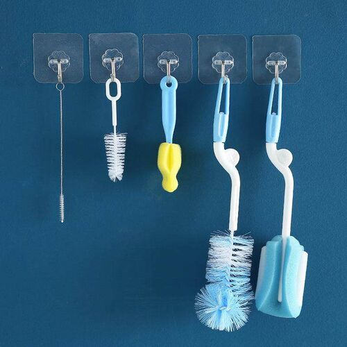 Bottle brush, nipple brush, straw brush, rotating bottle cle