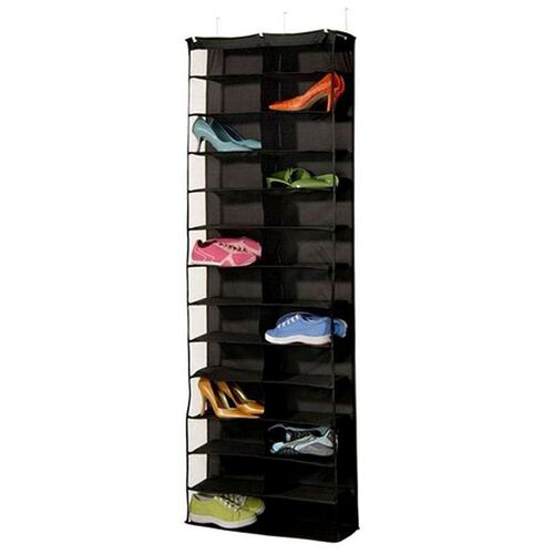 26 Grids Organizer Door Hanging Pockets Wall Shoes Bag跨境专