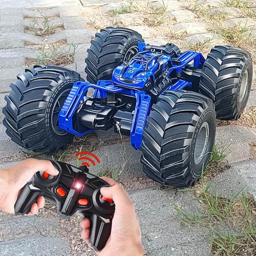Large caster remote control vehicle spray four-wheel drive o