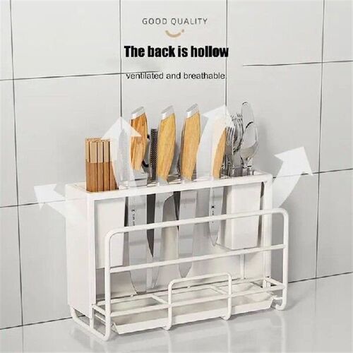 Kitchen Utensil Organizer Cooking Chopping Board Holder