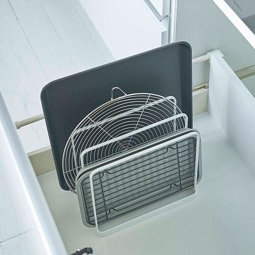 Spot Japanese Baking Tray Storage Rack Multi-function Kitche