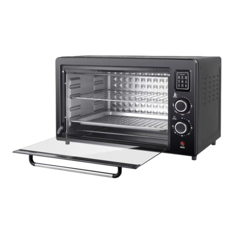 小霸王电烤箱家用小型烘焙面包机多功能8升大容量商用全自动烤箱