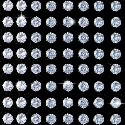 12/15 Pairs 2024 New Fashion Leisure Shine Zircon Earnail Se