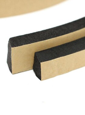 2m Self Adhesive Seal Strip Single Sided Foam Seal Tape Stri