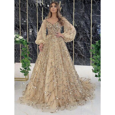 GLCMYAYA-Womens Elegant Cocktail Party Dress, Sequins Mesh,