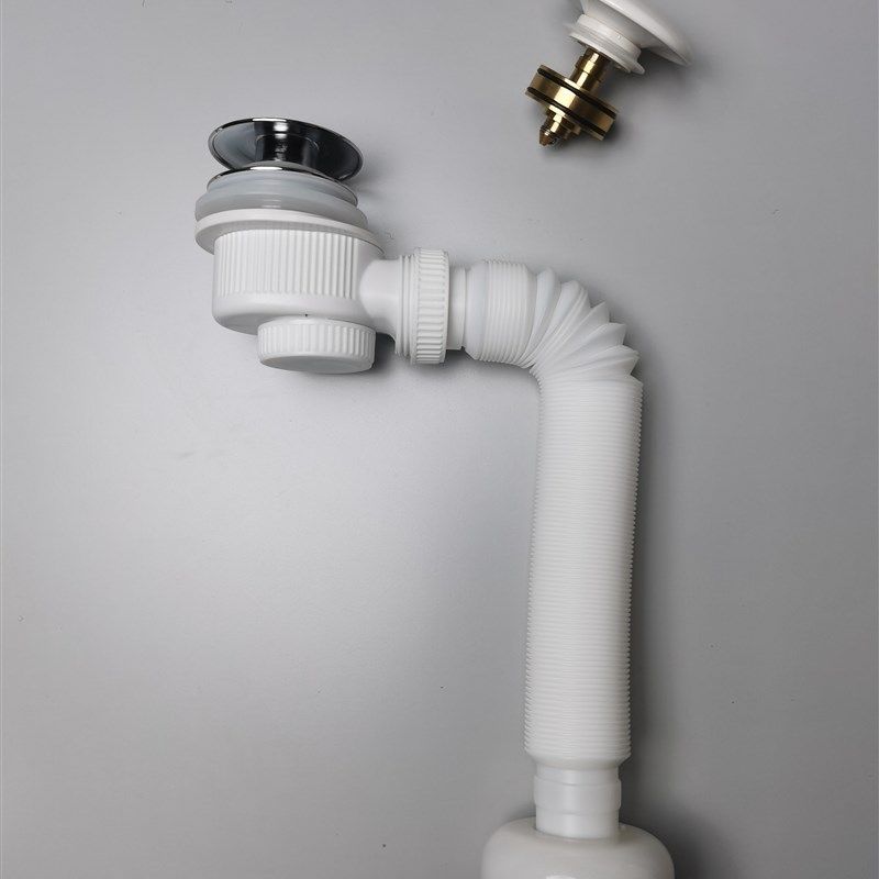 窄矮面盆下水器排水管装台上盆薄盆防臭省空间弹跳芯下水器配件,家装主材,下水器,淘宝优惠券,粉丝福利购,淘宝优惠卷