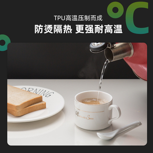 定制tpu餐桌垫圆桌桌布防水防油防烫免洗软玻璃圆形水晶板厚