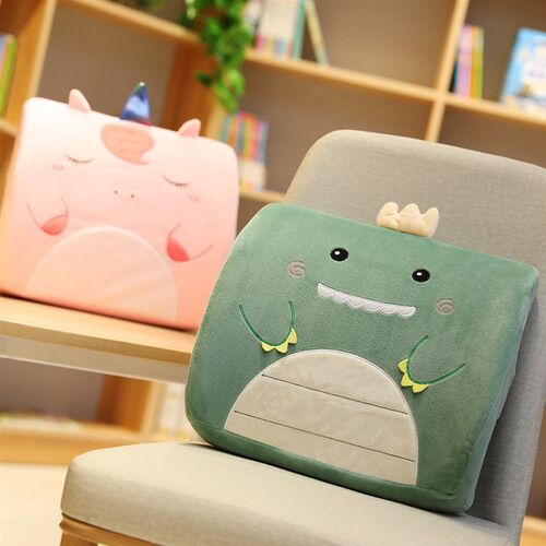 Memory Foam Lumbar Pillow Waist Office Chair Reading Back Cu
