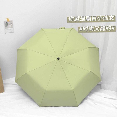Wooden Hdle Vintage Umbrella Folding Sun Umbrella for Both