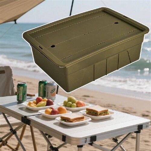 Tea Set Organizer Box Tea Tray With Lid Non-slip Home