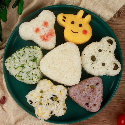 Kitchen Gadgets Onigiri Set for Sushi Rolls Sushi Mold Onigi