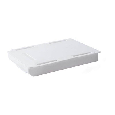 Under-desk hidden drawer-style storage box, invisible deskto