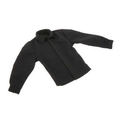 1/6 Man Dress Long Sleeve Formal Shirt for DID DML 12