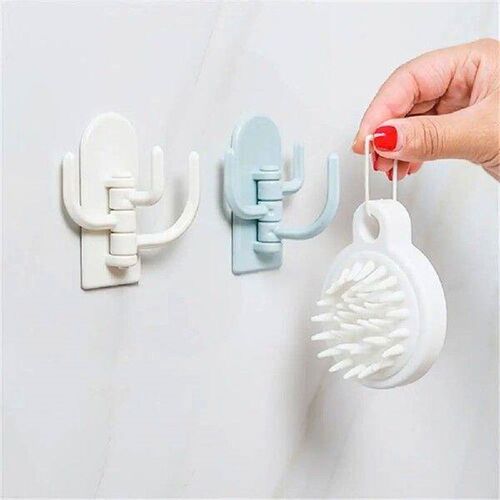 Hanger Hole-free Durable 3 Branch Clothes Rack Creative