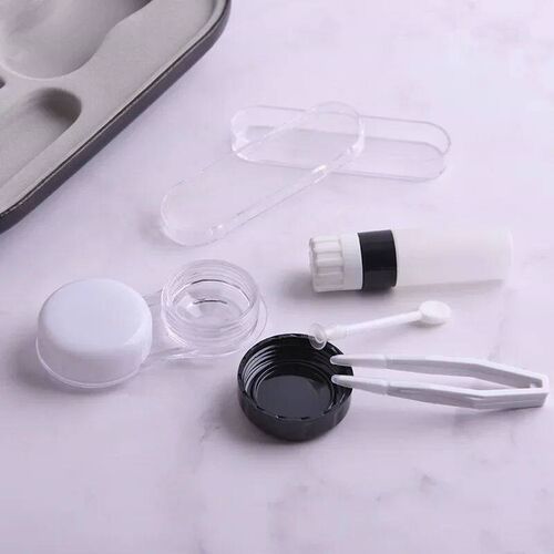 Double-layer Dual-use Contact Lens Boxes Handmade Beauty Con
