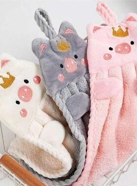 Soft Korean Style For Household Wall Kitchen Hand Towel