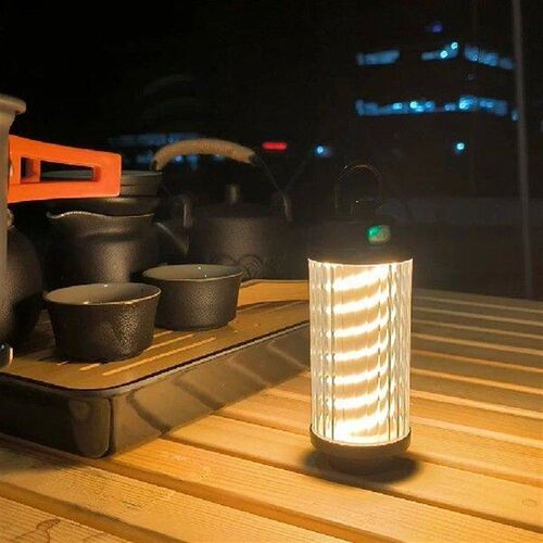 Portable Atmosphere Camping Lantern with Hanging Ring