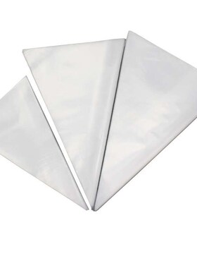 50 pieces of thick PE piping bag Extrusion bag Cream cake co