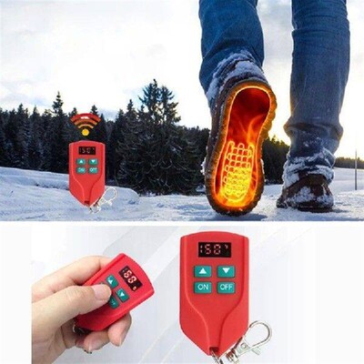 Heated Insoles Electric USB Rechargeable Foot Warmer Winter